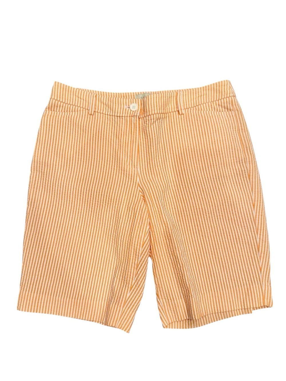 Talbots Striped Bermudas Spring Summer Cotton Lightweight Preppy Sz 10